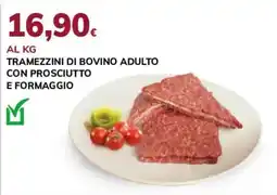Basko Tramezzini di bovino adulto con prosciutto e formaggio offerta