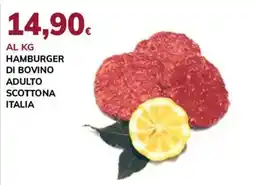 Basko Hamburger di bovino adulto scottona offerta