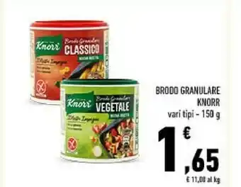 Conad Brodo granulare pollo 150 g(ml) offerta