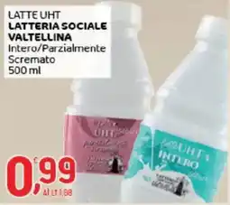 Crai Latte UHT Latteria Sociale Valtellina offerta