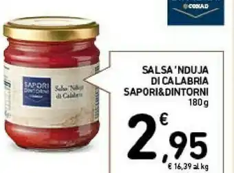 Conad Conad salsa nduja di calabria 180 g offerta