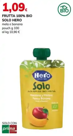 Basko Frutta 100% bio Solo Hero offerta