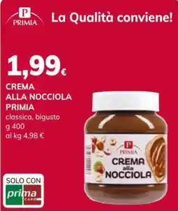 Basko Crema alla nocciola Primia offerta