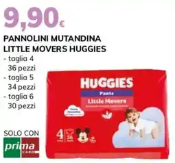 Basko Pannolini mutandina little movers huggies offerta