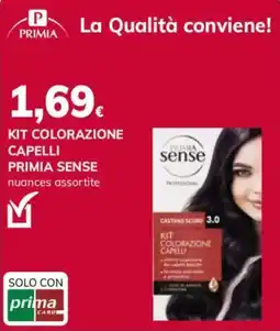 Basko Kit colorazione capelli Primia Sense offerta