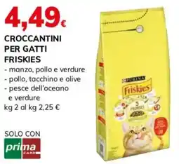 Basko Crocchettini per gatti Friskies offerta