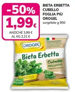 Basko Bieta Erbetta Cubello Foglia Più Orogel offerta