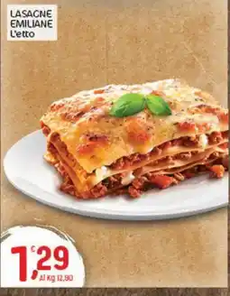 Crai Lasagne Emiliane L'etto offerta
