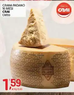Crai Grana Padano Crai offerta