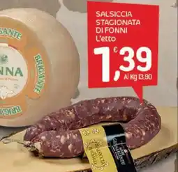 Crai Salsiccia stagionata di Fonni offerta