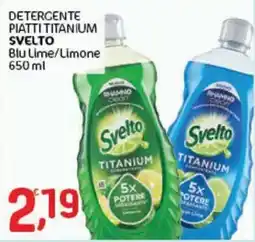 Crai Detergente piatti titanium Svelto offerta