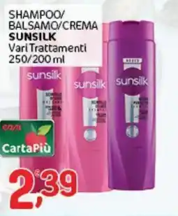 Crai Shampoo/balsamo/crema sunsilk offerta