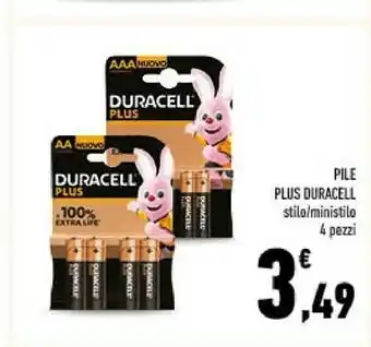 Conad pile plus offerta