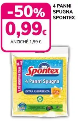 Basko Panni Spugna Spontex offerta