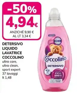 Basko Detersivo liquido lavatrice CoccoLino offerta