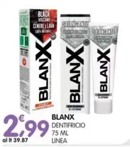 Le Delizie del Sud Blanx dentifricio offerta