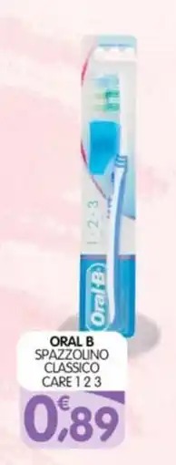 Le Delizie del Sud Oral B spazzolino classico care 1 2 3 offerta