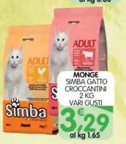 Le Delizie del Sud Simba gatto croccantini offerta