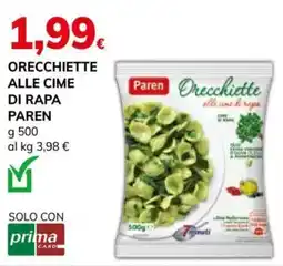 Basko Orecchiette alle cime di rapa Paren offerta