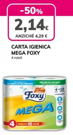 Basko Carta igienica Mega Foxy offerta