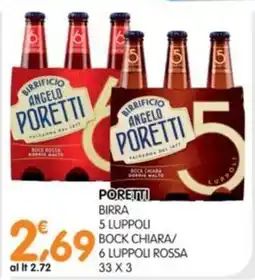 Le Delizie del Sud Poretti birra offerta