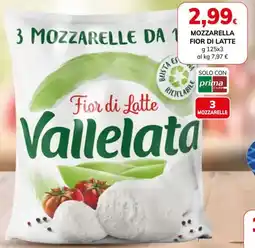 Basko Mozzarella Fior di Latte Vallelata offerta