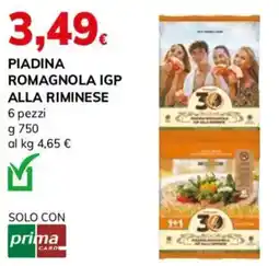 Basko Piadina Romagnola IGP alla Riminese offerta