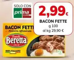 Basko Bacon fette Beretta offerta
