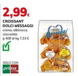 Basko Croissant dolci Messaggi offerta