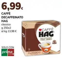 Basko Caffè decaffeinato Hag classico offerta