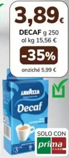Basko Lavazza Decaf offerta