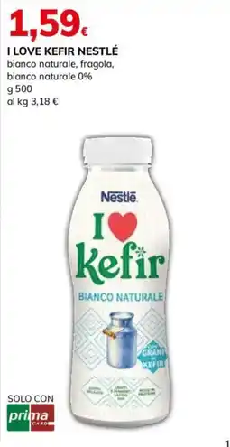 Basko I LOVE KEFIR NESTLÉ bianco naturale offerta