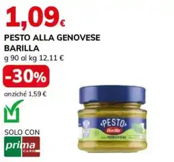 Basko Pesto alla genovese Barilla offerta
