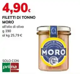 Basko Filetti di tonno Moro offerta