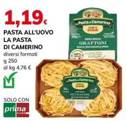 Basko Pasta all'uovo La Pasta di Camerino offerta