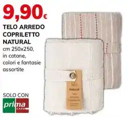 Basko Telo arredo copriletto natural offerta