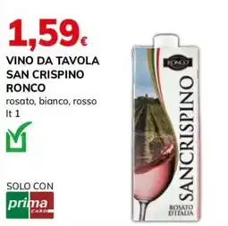 Basko Vino da tavola San Crispino Ronco offerta