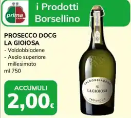 Basko Prosecco DOCG La Gioiosa offerta