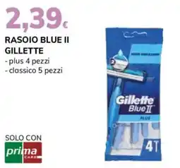 Basko Rasoio Blue II Gillette offerta