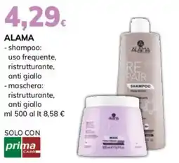 Basko Alama shampoo e maschera offerta