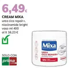 Basko Cream Mixa Urea Cica Repair+ offerta