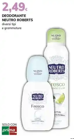 Basko Deodorante Neutro Roberts offerta