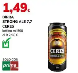 Basko Birra strong ale 7,7 Ceres offerta
