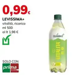 Basko Levissima+ vitalità, ricarica offerta