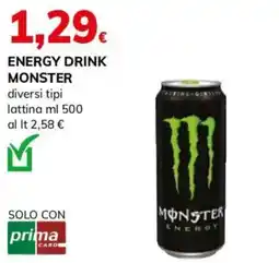 Basko Energy drink Monster offerta