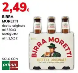 Basko Birra Moretti ricetta originale offerta