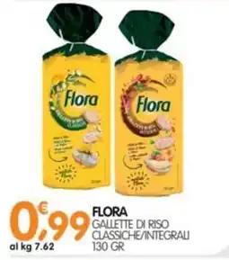 Le Delizie del Sud Flora Gallette di riso classiche/integrali offerta