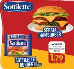 Le Delizie del Sud Sottilette burger con cheddar offerta