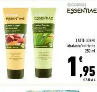 Conad Conad essentiae latte corpo offerta