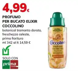 Basko Profumo per bucato elixir Coccollino offerta